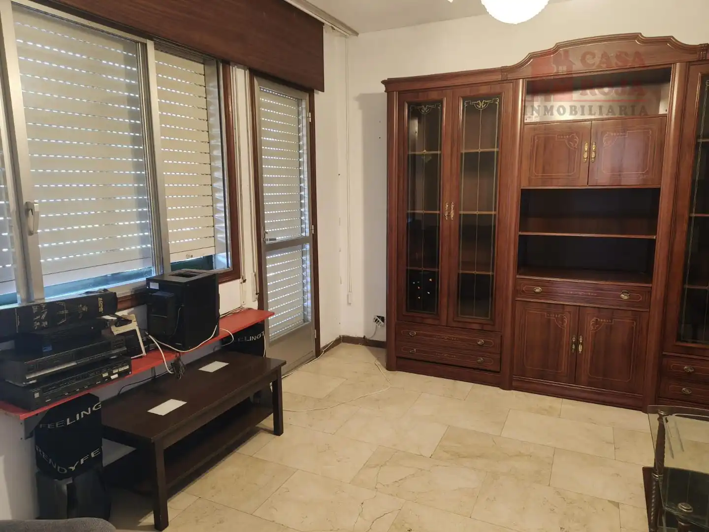 Sala de estar de Casa o chalet en venta en Moaña con Calefacción, Terraza y Amueblado