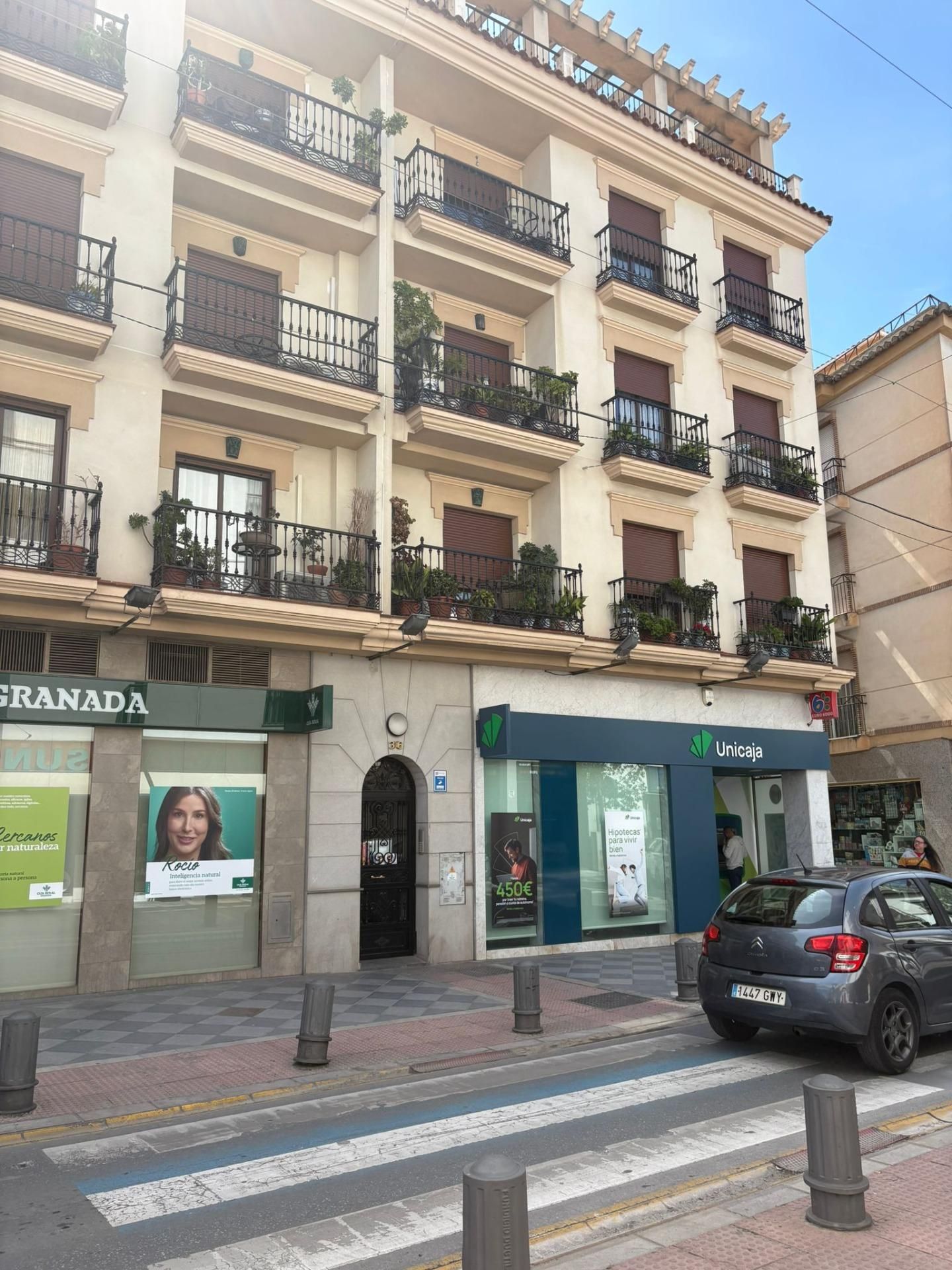 Exterior view of Flat for rent in Atarfe  with Air Conditioner, Storage room and Furnished