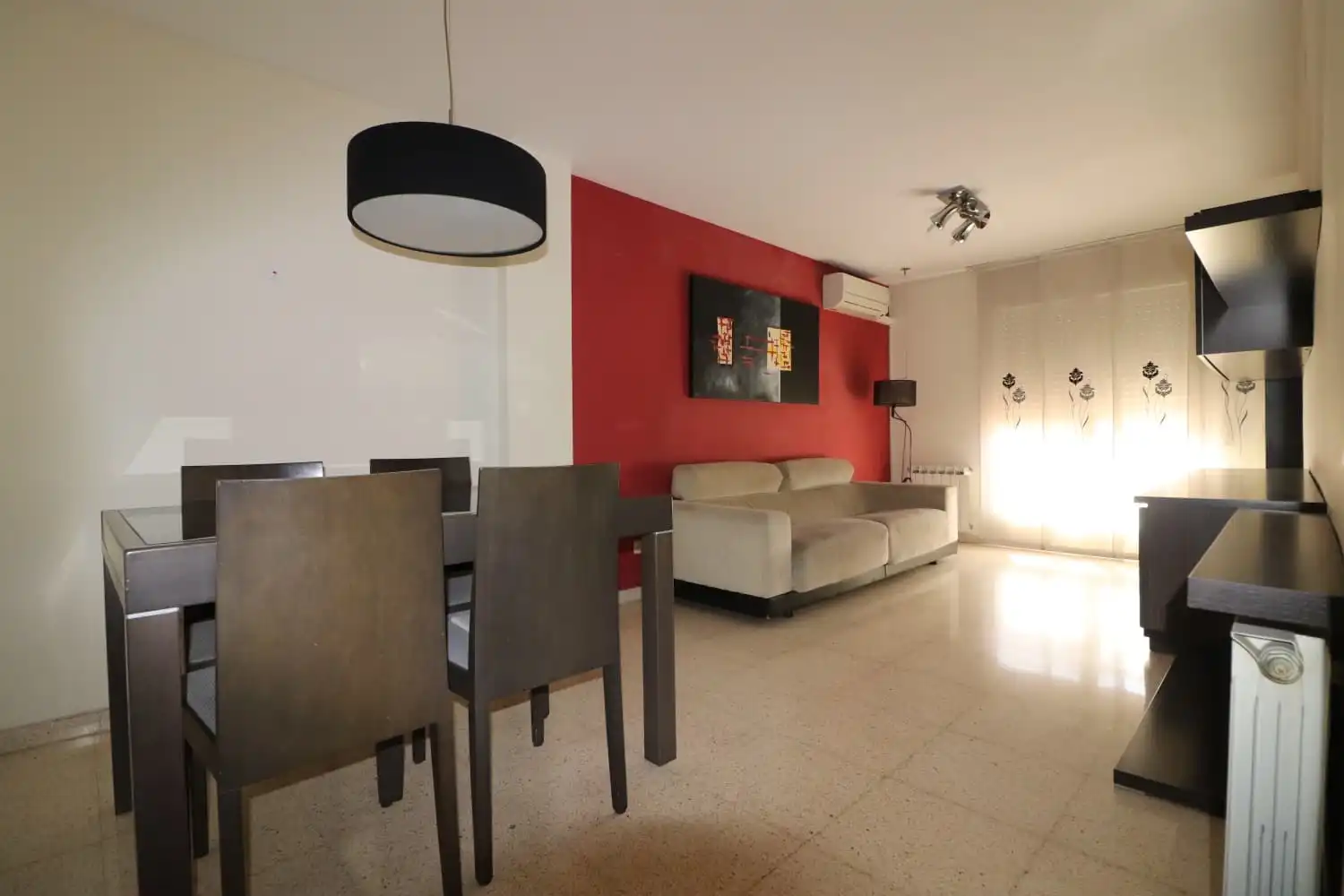 Living room of Flat for sale in Parets del Vallès  with Air Conditioner, Heating and Furnished