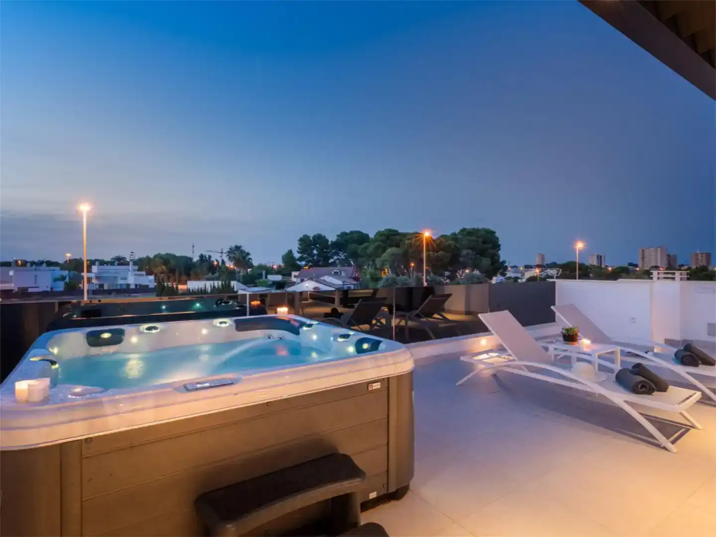 Terraza de Casa o chalet en venta en San Javier con Aire acondicionado, Piscina y Balcón