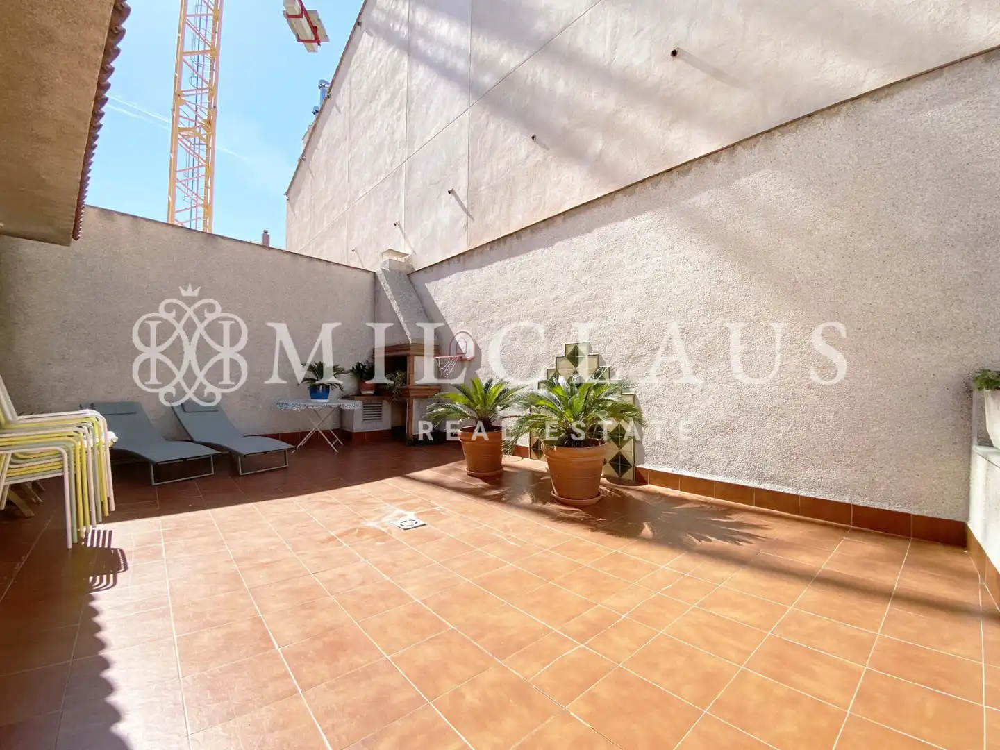 Terraza de Piso de alquiler en Centre - Sant Oleguer