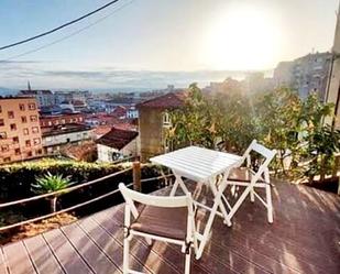 Terrace of Flat to rent in Santander  with Heating, Terrace and Furnished