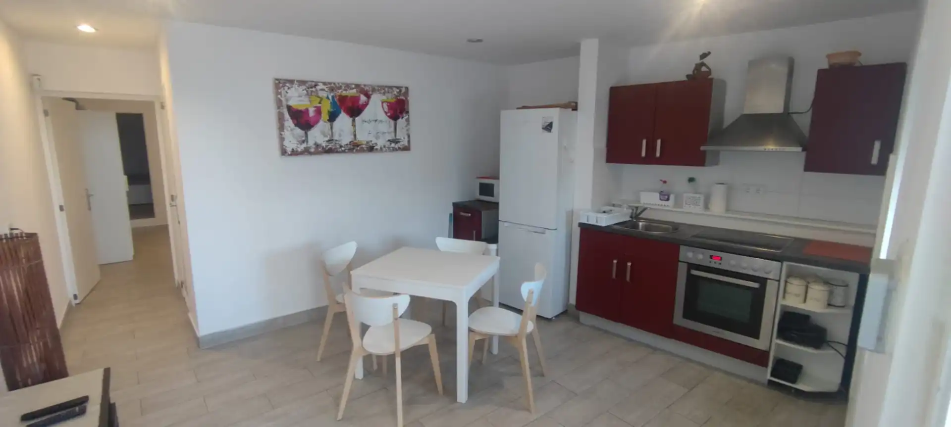 Cuina de Casa o xalet en venda en Arico amb Aire condicionat, Terrassa i Moblat