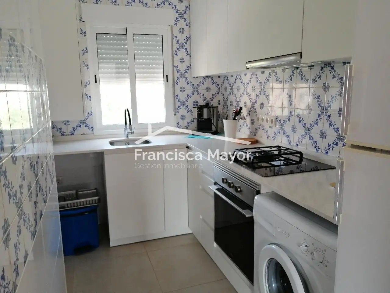 Cocina de Piso de alquiler en Valencia con Trastero, Amueblado y Balcón