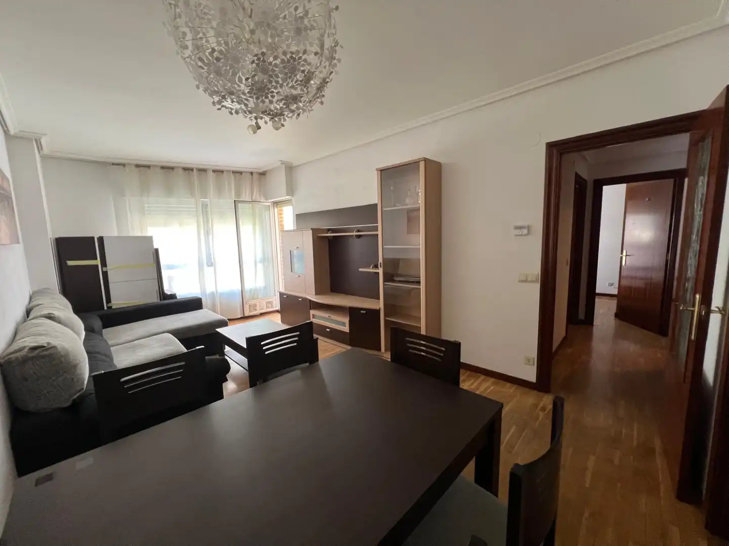 Wohnzimmer von Wohnung zum Verkauf in  Logroño mit Heizung, Parkett und Terrasse