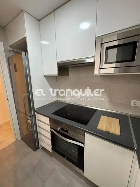 Kitchen of Flat for rent in Madrid  with Terrace and Furnished