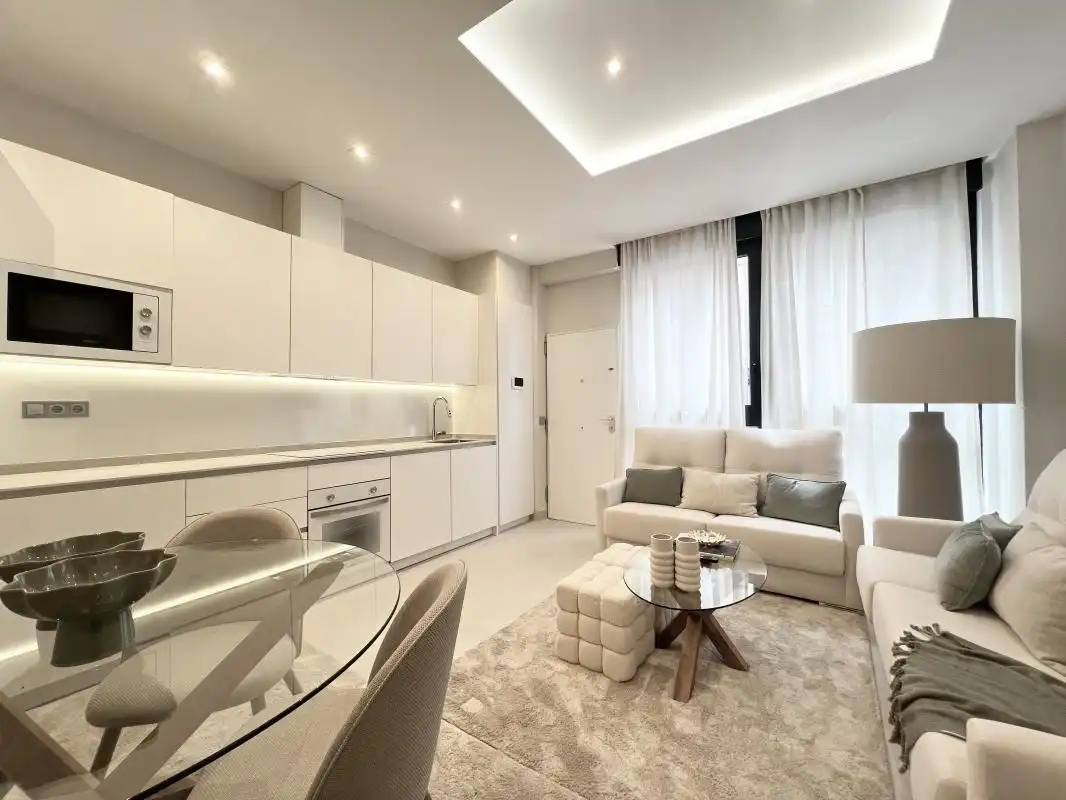 Sala de estar de Planta baja en venta en Madrid con Aire acondicionado y Calefacción