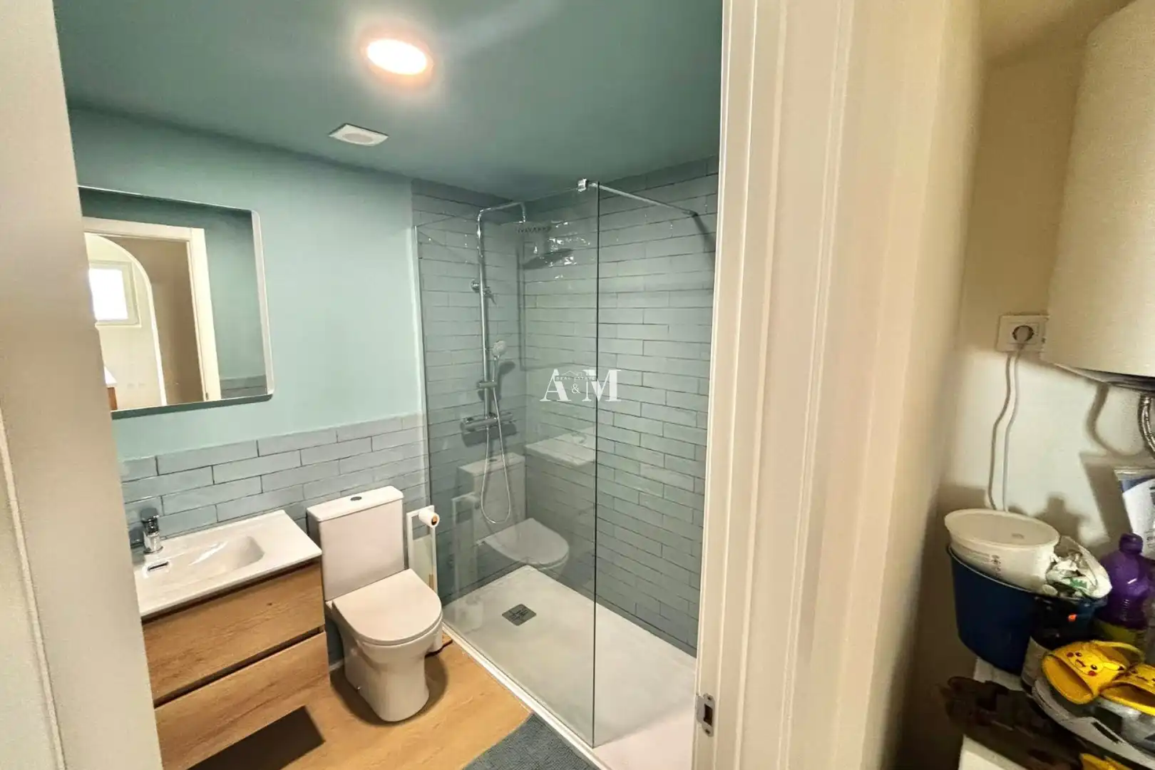 Bathroom of Houses for rent in Torrevieja  with Air Conditioner, Heating and Private garden