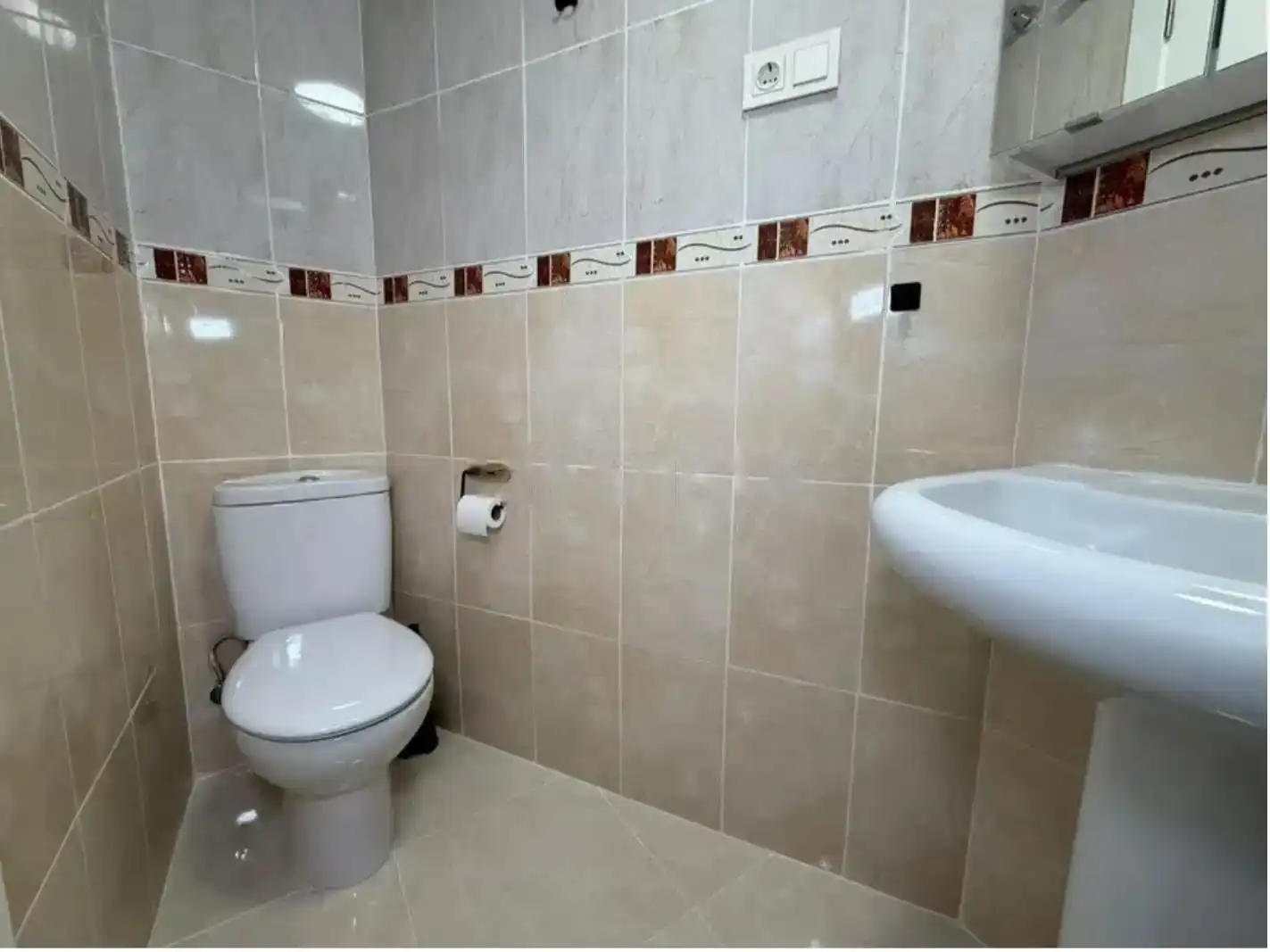Badezimmer von Wohnung zur Miete in Alcalà de Xivert mit Möbliert und Balkon