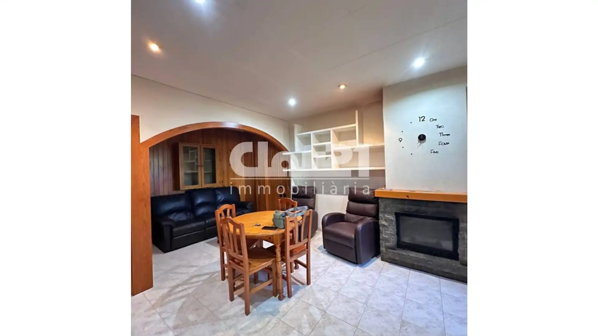 Exterior view of Flat for sale in Gironella  with Heating, Parquet flooring and Furnished
