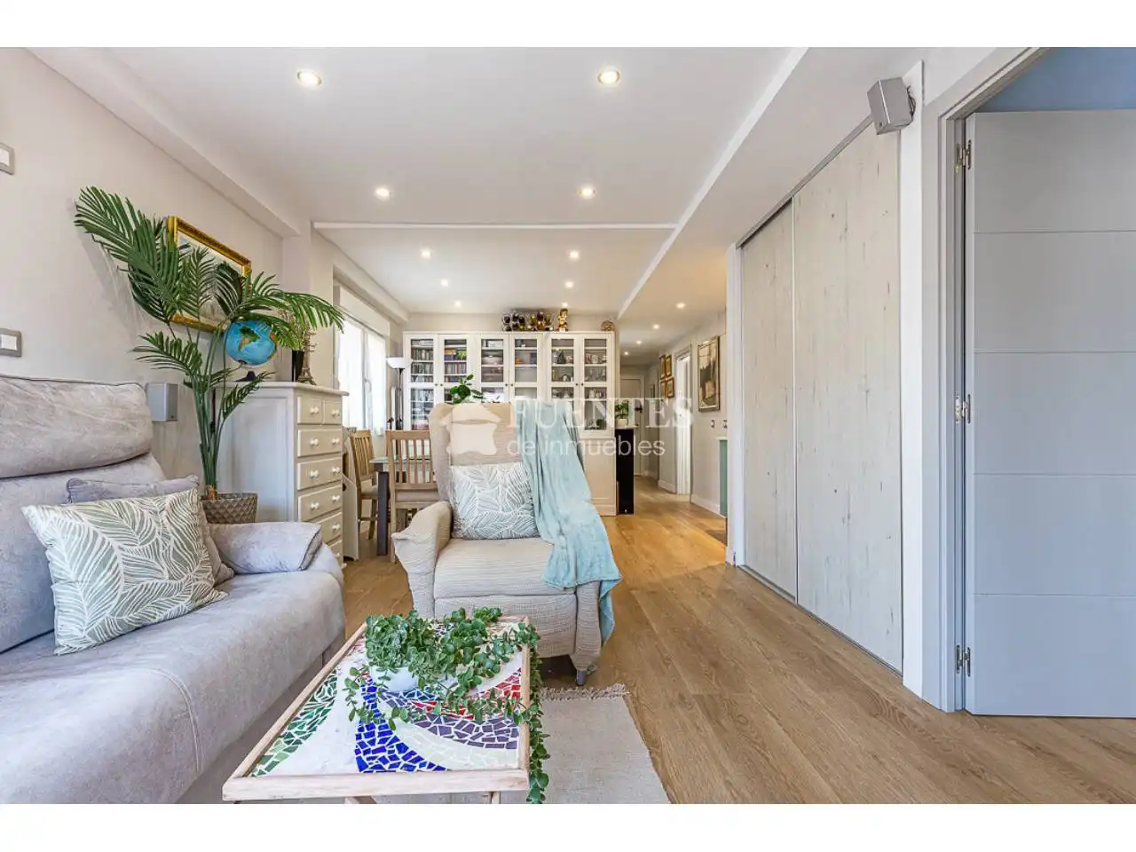 Sala de estar de Piso en venta en Alicante / Alacant con Aire acondicionado, Calefacción y Terraza