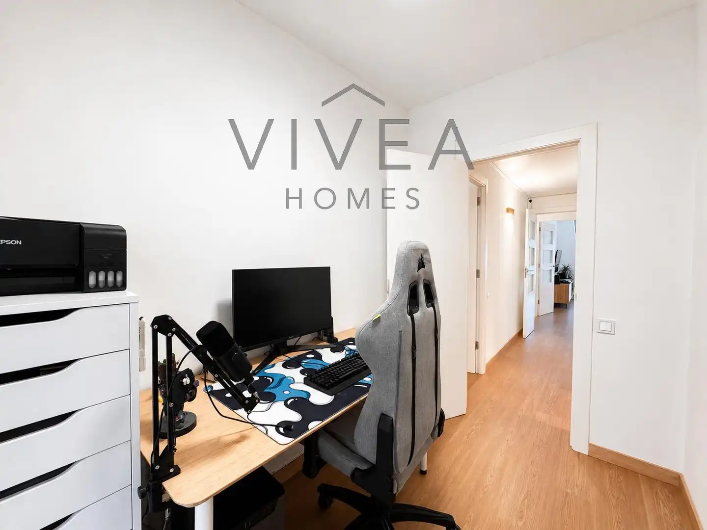 Bedroom of Flat for sale in Sabadell  with Air Conditioner, Heating and Parquet flooring