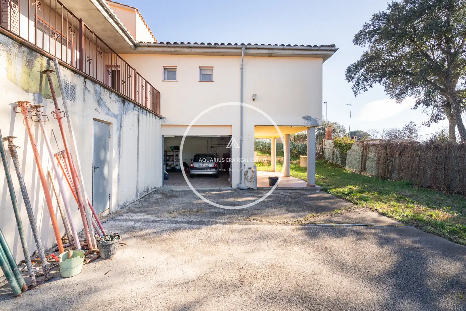 Parking de Casa o chalet en venta en Santa Coloma de Farners con Calefacción, Jardín privado y Piscina