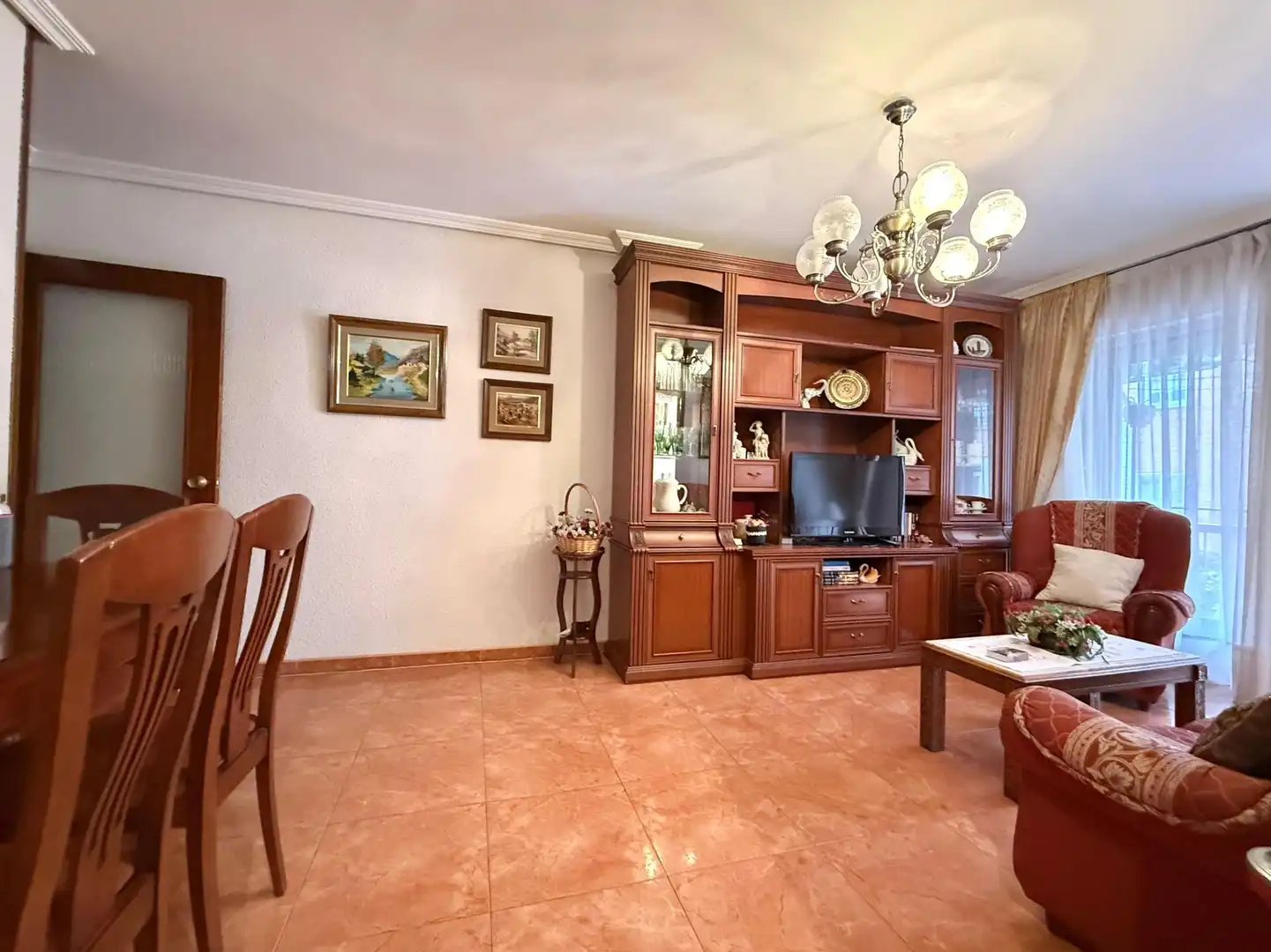 Sala d'estar de Pis en venda en Getafe amb Aire condicionat, Calefacció i Terrassa