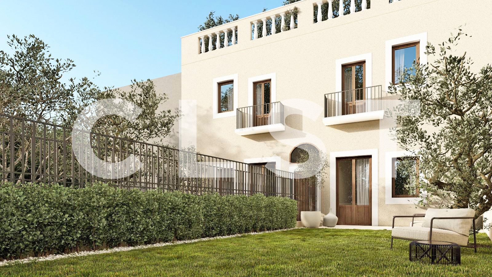 Jardí de Àtic de lloguer en  Barcelona Capital amb Aire condicionat, Calefacció i Parquet