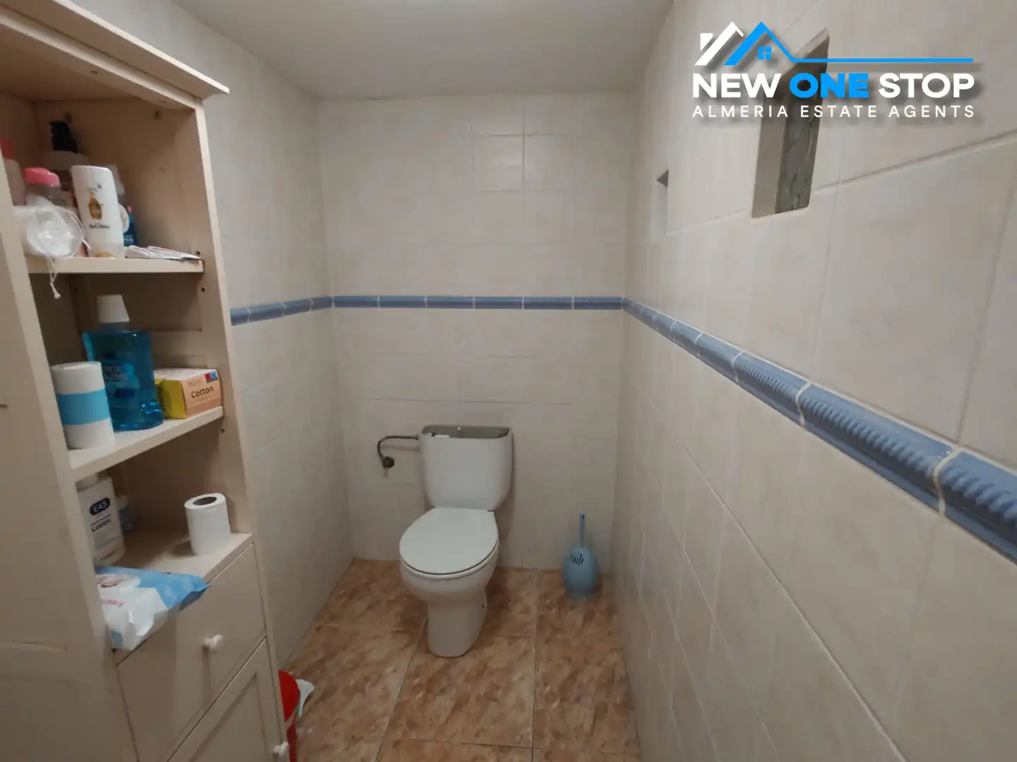 Baño de Casa o chalet en venta en Mojácar con Aire acondicionado, Jardín privado y Terraza