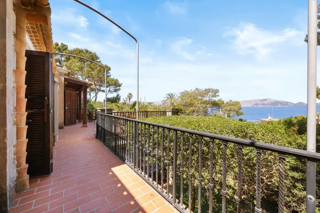 Terrassa de Casa o xalet en venda en Alcúdia amb Aire condicionat, Jardí privat i Terrassa