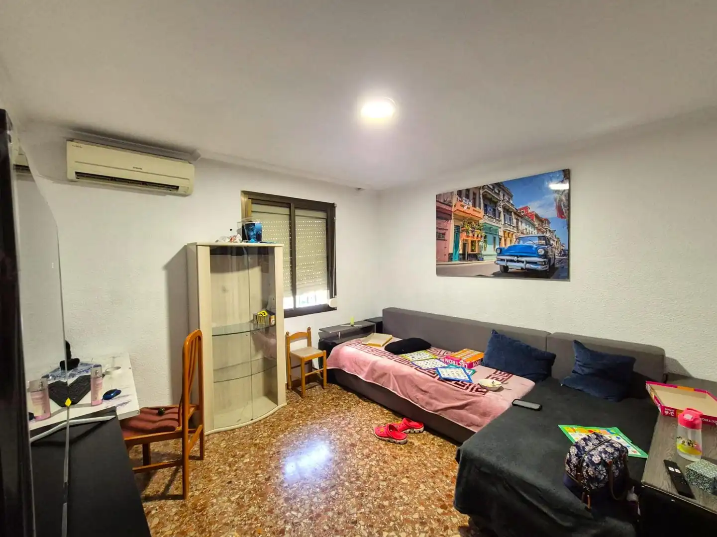 Sala d'estar de Apartament en venda en Alicante / Alacant amb Moblat