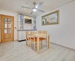 Dining room of Flat for sale in  Pamplona / Iruña  with Heating, Parquet flooring and Furnished