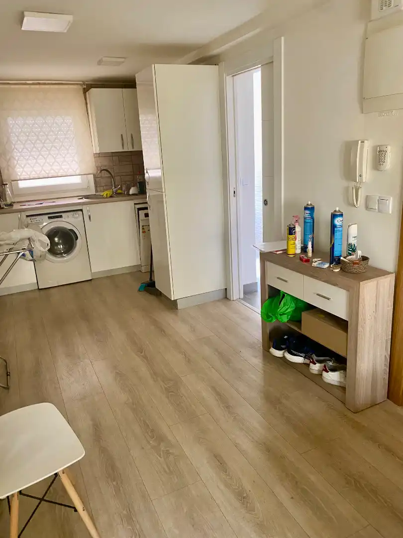 Cocina de Apartamento en venta en Albacete con Aire acondicionado, Calefacción y Jardín privado
