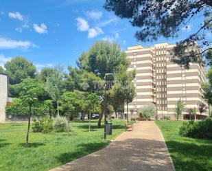 Exterior view of Flat for sale in  Zaragoza Capital  with Air Conditioner, Heating and Terrace