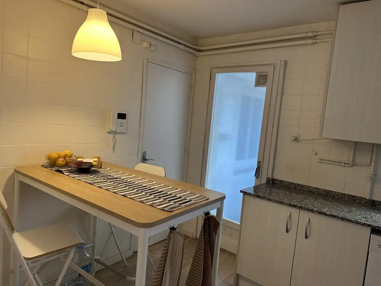Kitchen of Flat for rent in Terrassa  with Air Conditioner, Heating and Terrace