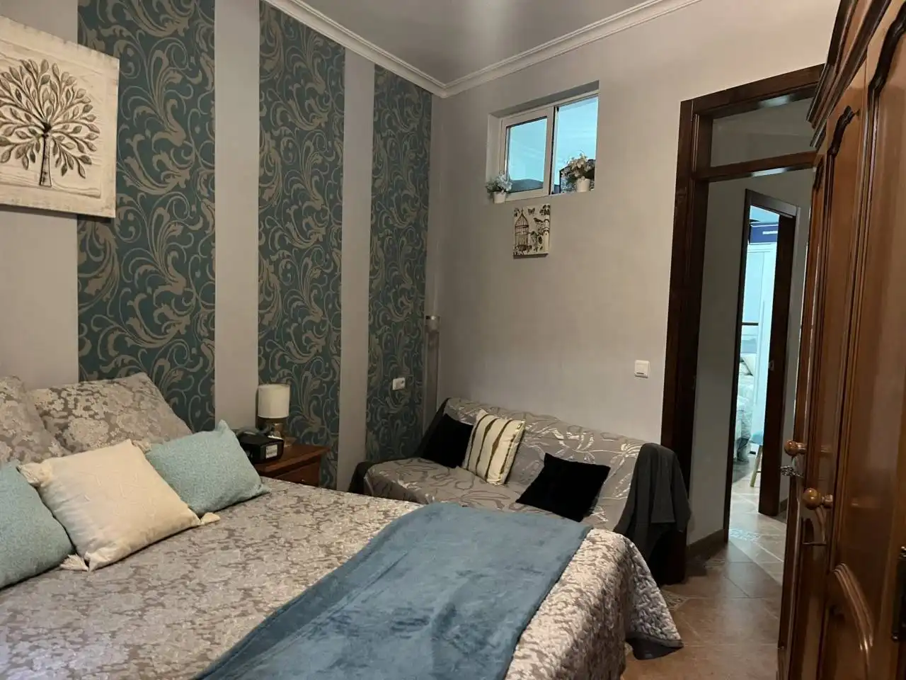 Schlafzimmer von Wohnung zur Miete in Morón de la Frontera mit Möbliert