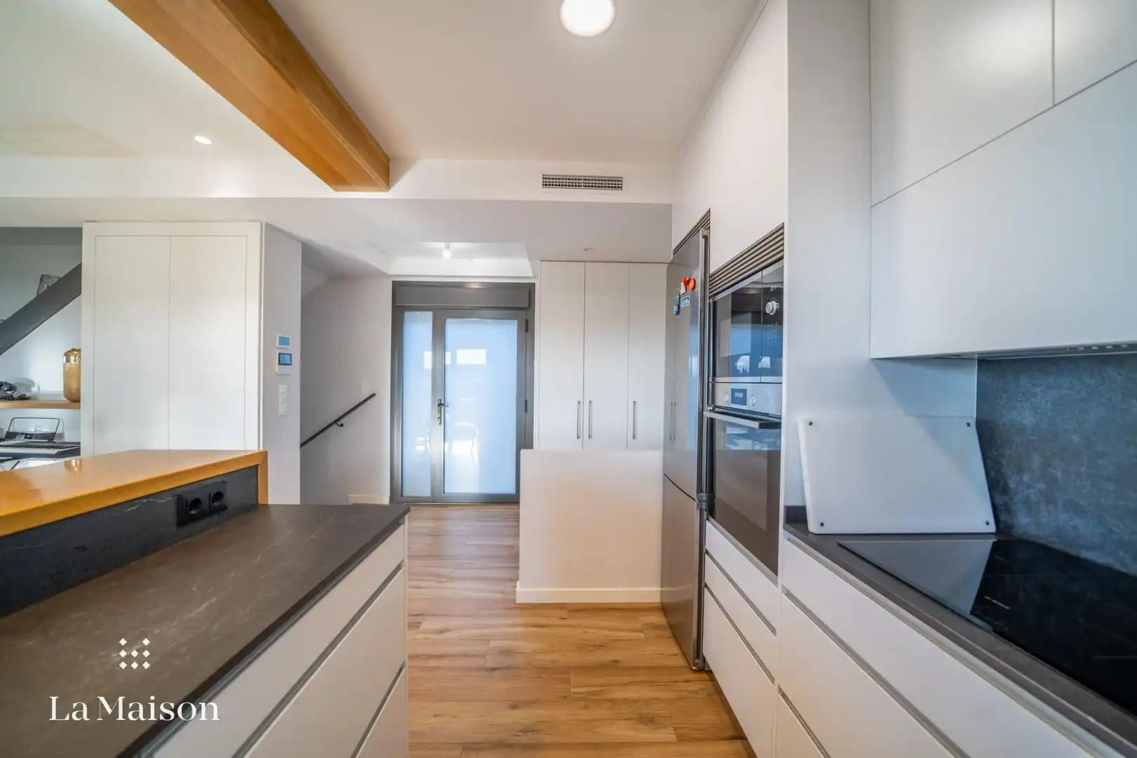 Cocina de Casa o chalet en venta en Caldes d'Estrac con Aire acondicionado, Calefacción y Jardín privado