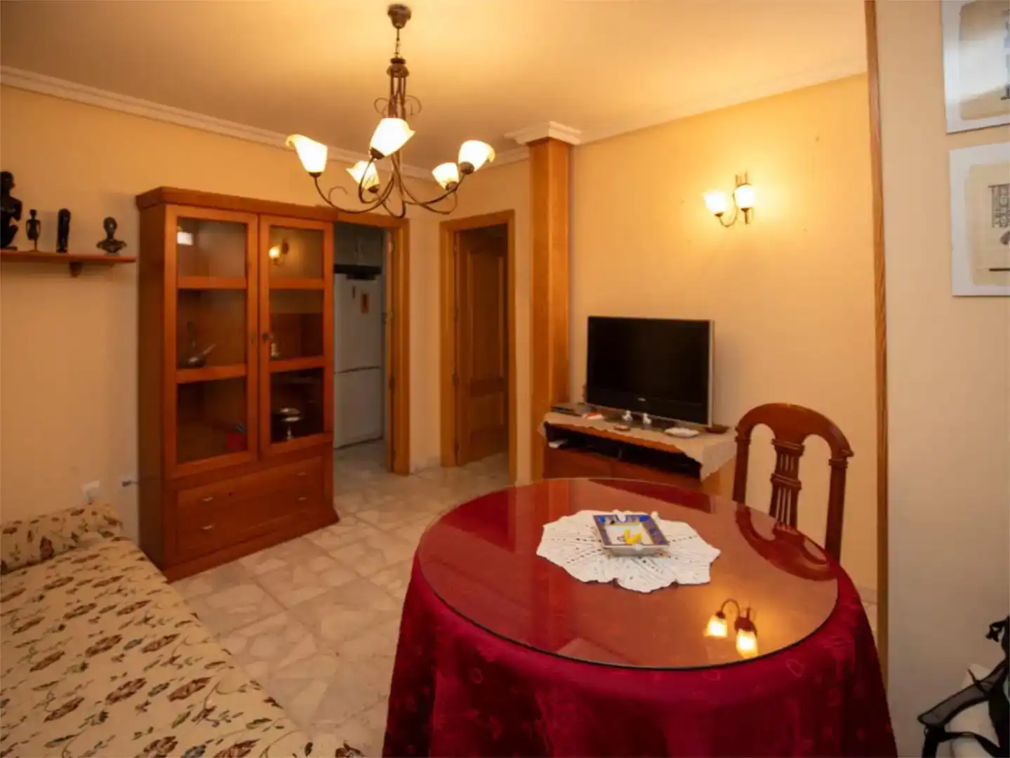 Sala de estar de Casa o chalet en venta en Cantalejo con Amueblado