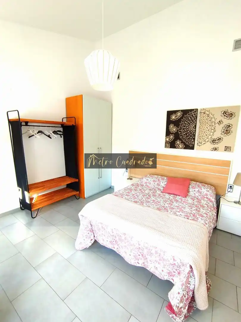 Habitación de Piso de alquiler en Mérida con Aire acondicionado y Amueblado