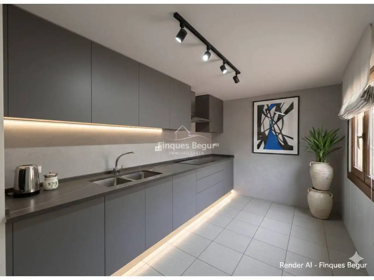 Cocina de Casa o chalet en venta en Palafrugell con Aire acondicionado, Jardín privado y Terraza