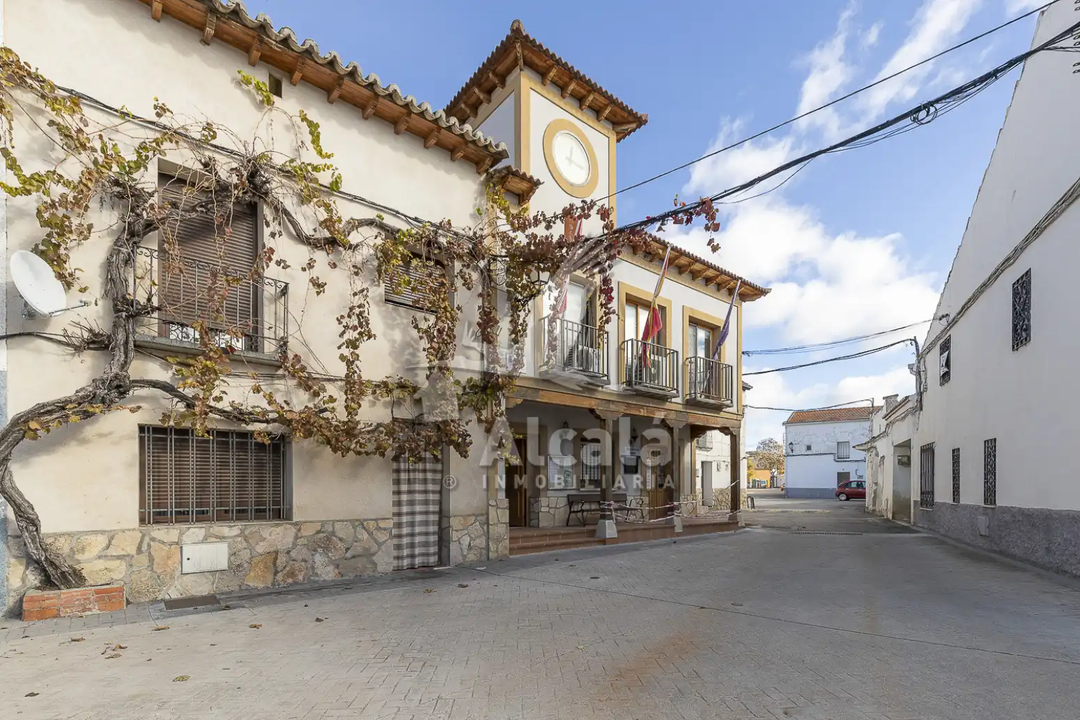 Vista exterior de Casa o chalet en venta en Armuña de Tajuña con Jardín privado, Trastero y Balcón