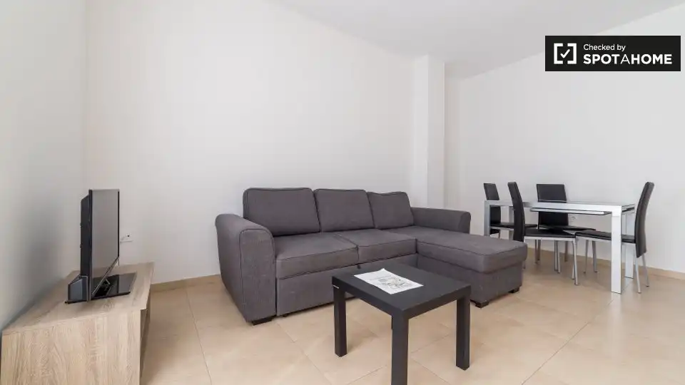 Living room of Flat for rent in Camins al Grau