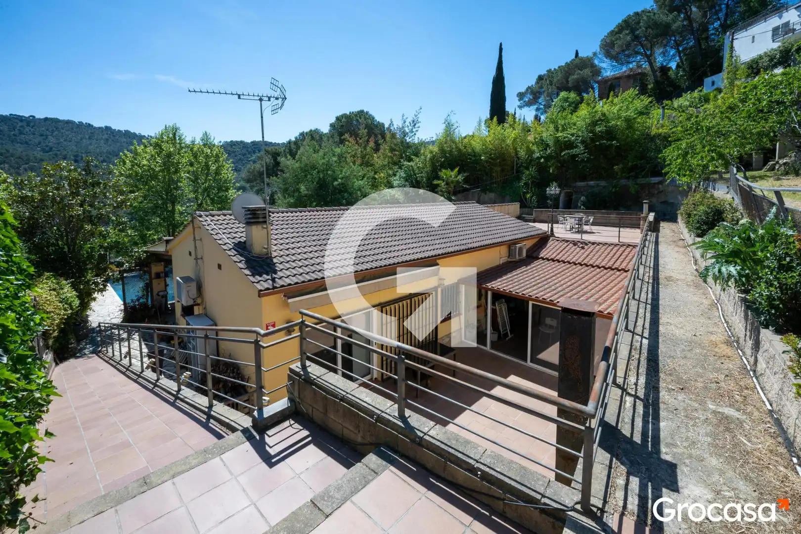Terrassa de Casa o xalet en venda en Argentona amb Aire condicionat, Calefacció i Jardí privat