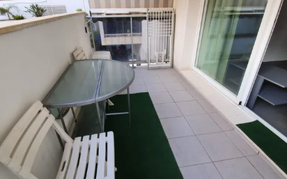 Balcony of Apartment for sale in Villajoyosa / La Vila Joiosa  with Air Conditioner, Heating and Terrace