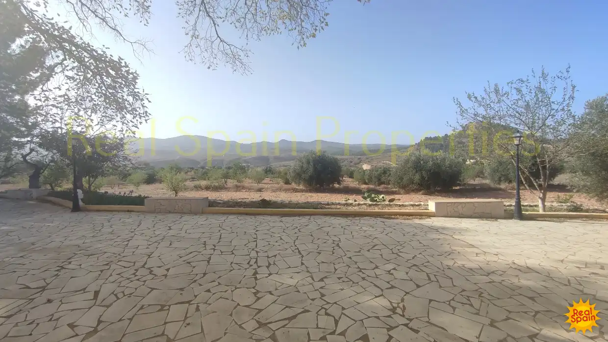 Vista exterior de Finca rústica en venta en Vélez-Rubio con Terraza y Piscina