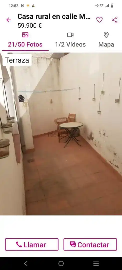 Terraza de Finca rústica en venta en Albalatillo, Huesca