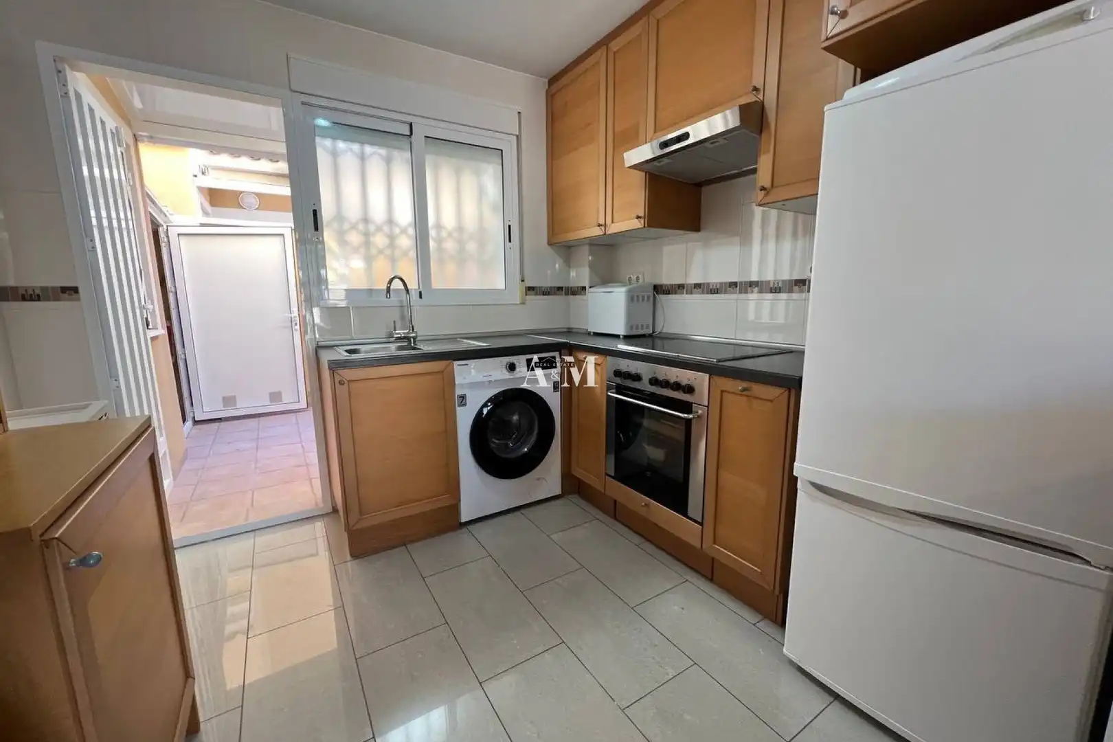 Cocina de Casa o chalet de alquiler en Pilar de la Horadada con Aire acondicionado, Calefacción y Jardín privado
