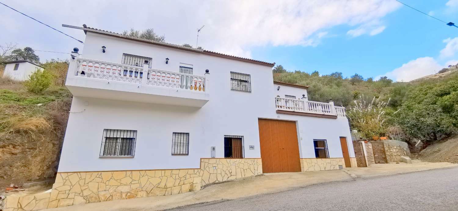 Exterior view of House or chalet for sale in Canillas de Aceituno  with Private garden, Terrace and Storage room