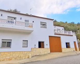 Exterior view of House or chalet for sale in Canillas de Aceituno  with Private garden, Terrace and Storage room