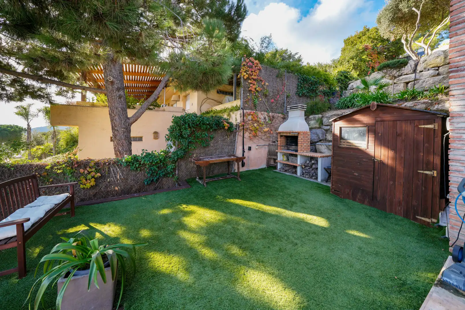 Jardín de Casa o chalet en venta en Cabrils con Aire acondicionado, Trastero y Piscina