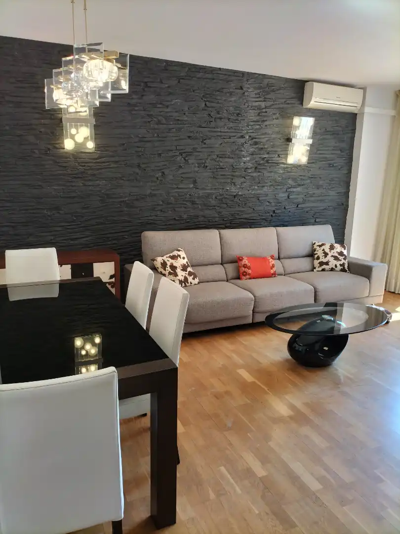 Living room of Ground floor for rent in Castelldefels  with Air Conditioner, Heating and Private garden