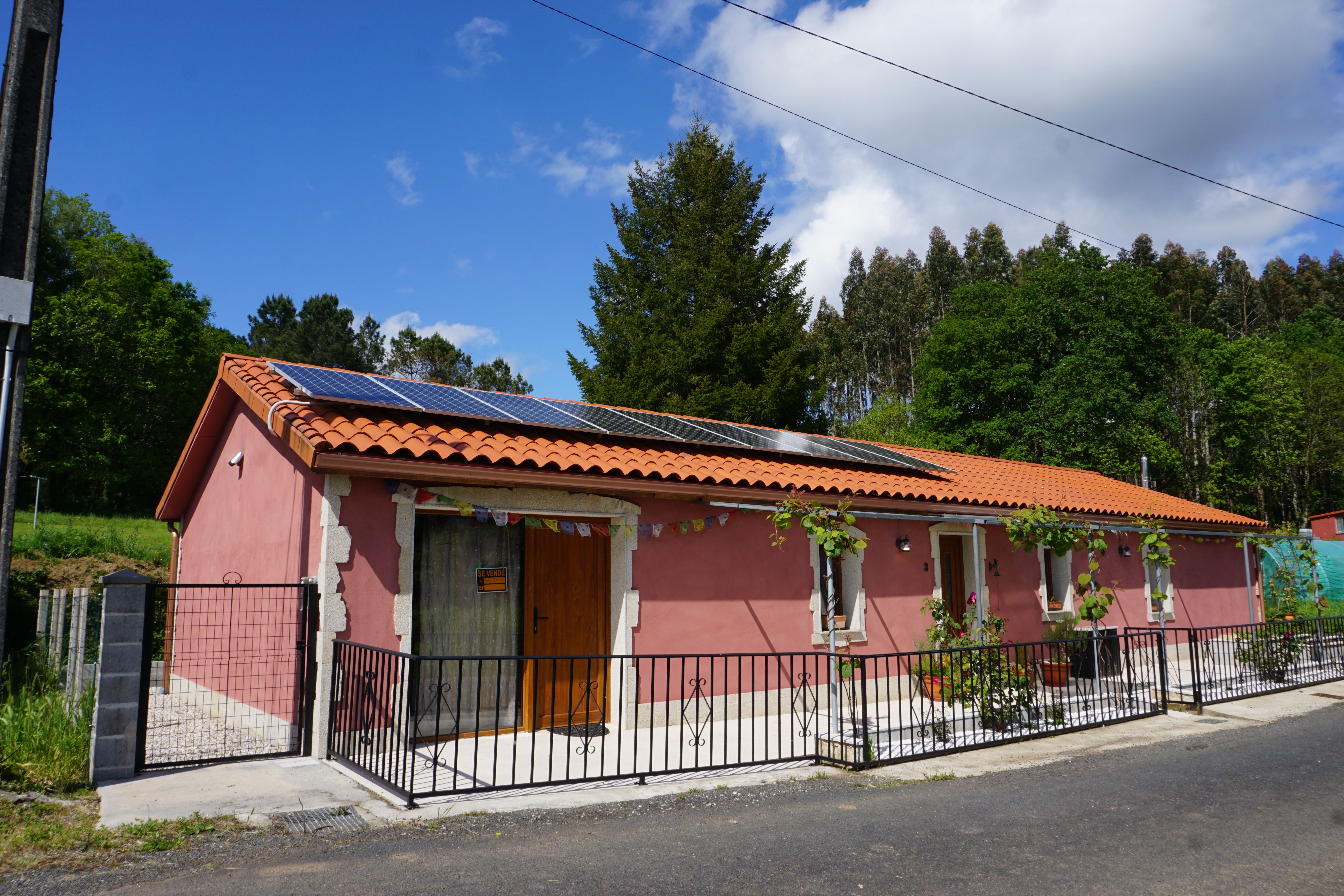 Exterior view of House or chalet for sale in Vilasantar  with Heating