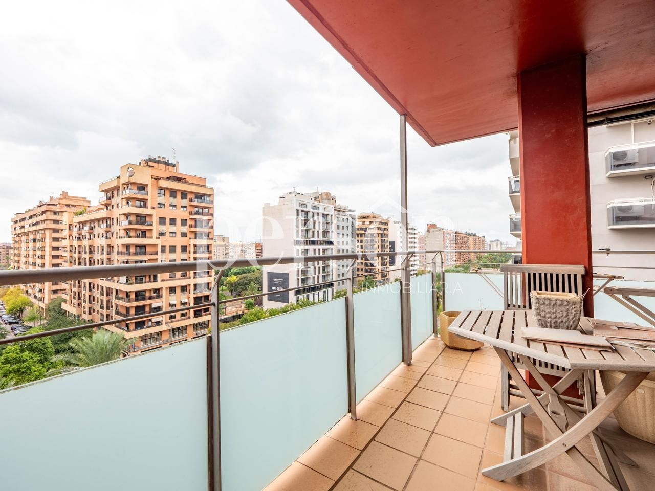 Terrace of Flat for sale in  Valencia Capital  with Air Conditioner, Heating and Terrace