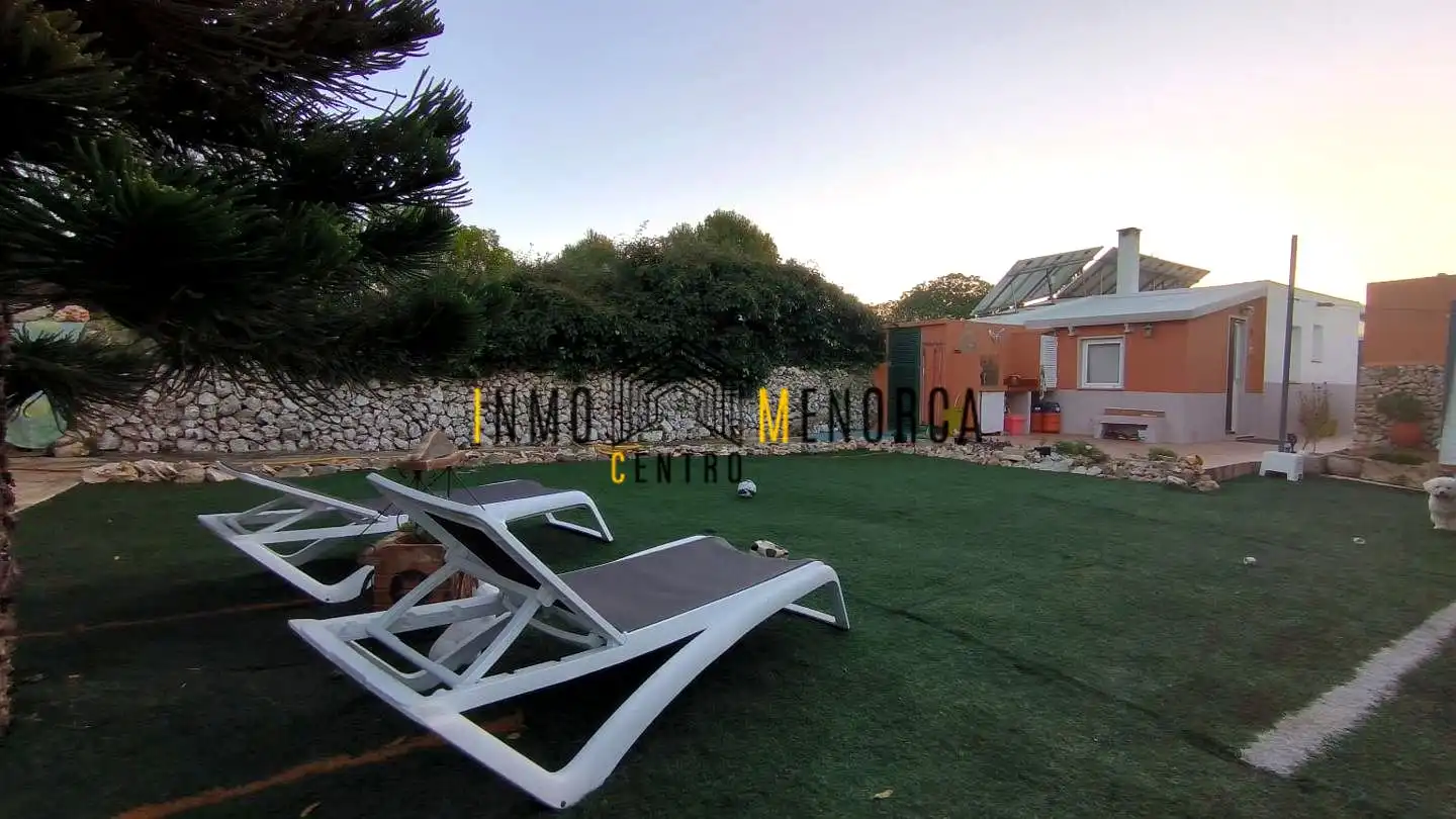 Jardín de Finca rústica en venta en Sant Lluís con Aire acondicionado, Jardín privado y Terraza
