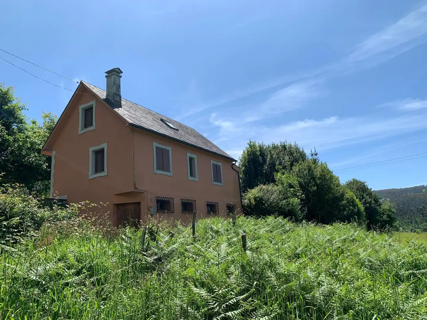 Vista exterior de Casa o chalet en venta en Neda con Calefacción y Amueblado