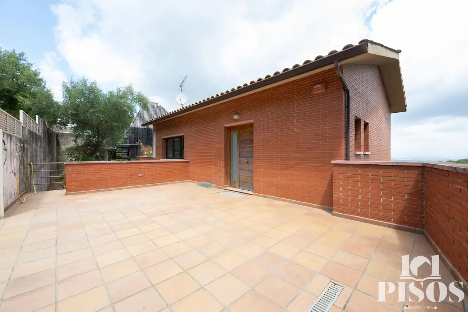 Terrassa de Casa o xalet en venda en Población de Arroyo amb Aire condicionat, Calefacció i Jardí privat