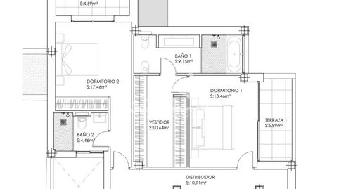 Foto 5 de Residencial en venta en Camino Loma del Retamar, 1, Cancelada, Estepona