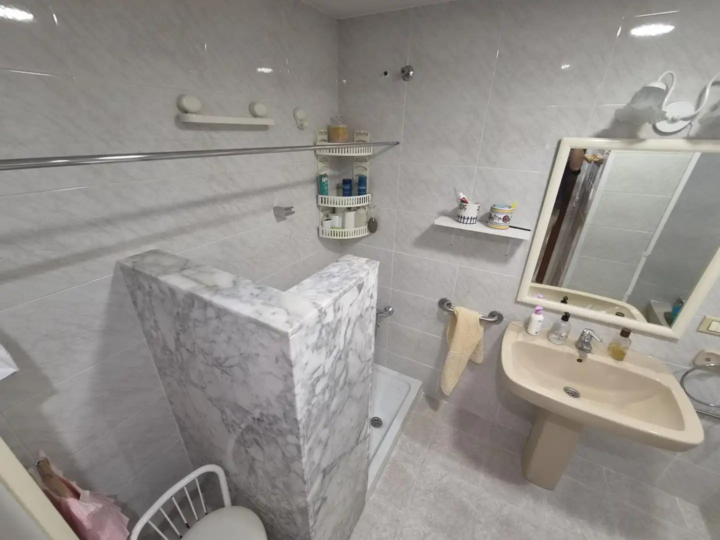 Bathroom of Flat for sale in Castellón de la Plana / Castelló de la Plana  with Heating, Terrace and Storage room