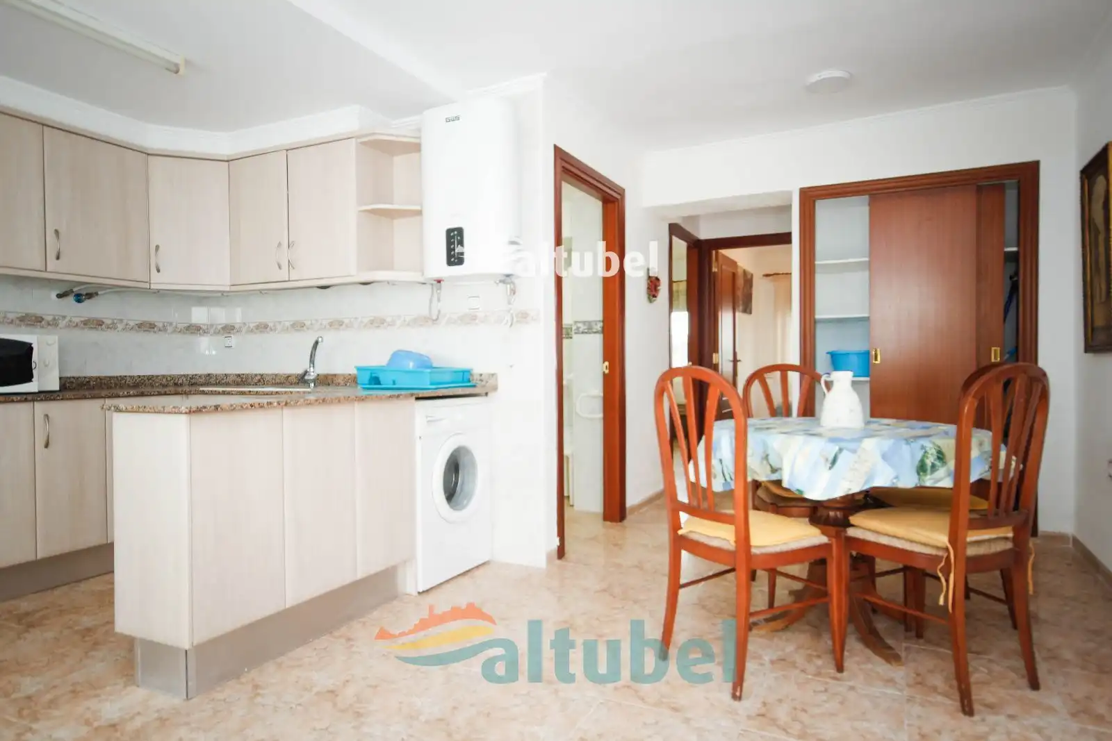 Cocina de Apartamento en venta en Peñíscola / Peníscola con Aire acondicionado